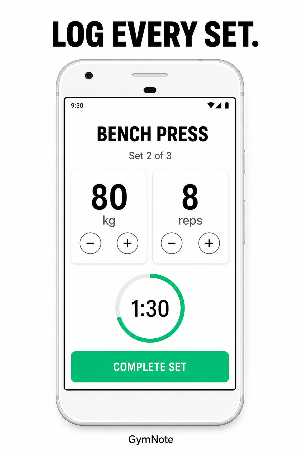 GymNote - Workout Log 스크린샷 2